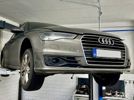 Audi A6, 2.0, 140kw, 2016, 0B5 - oprava mechatroniky, výměna spojek, setrvačníku, nastavení převodov