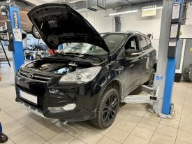 Ford Kuga 2.0, 120kw, 2014 - výměna oleje v automatické převodovce MPS6