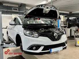 Renault Scénic 1.5, 81kw, 2017 - Výměna spojek, setrvačníku a náplní, převodovka EDC