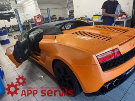 Lamborghini Gallardo 5.2, 331kw, 2010 - oprava automatické převodovky