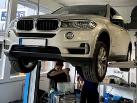 BMW výměna oleje v automatické převodovce