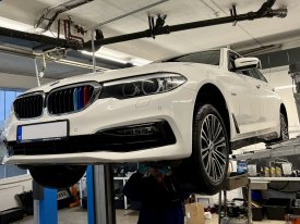 BMW 540i Xdrive, 3.0, 250kw, 2018, 8HP, výměna oleje v automatu