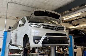 Toyota Proace 2.0, 130kw, 2019, oprava automatické převodovky Aisin AMN8, 8G45