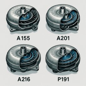 Přehled hydroměničů v převodovkách ZF 9HP48/948TE