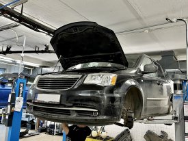 Chrysler Town Coutry 3.6, 211kw, 2016 - oprava automatické převodovky 62TE