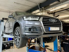 Audi Q7, 3.0, 200kw, ZF8HP, Kompletní výměna olejů v automatické převodovce, diferenciálech a rozvod