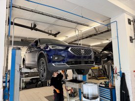 Seat Tarraco 2.0, 140kw, 2020, DQ381, výměna oleje v automatické převodovce