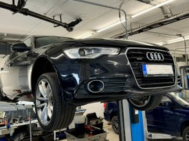 Audi A6 3.0, 180kw, Výměna oleje v automatické převodovce komplwt 0B5 - DL501