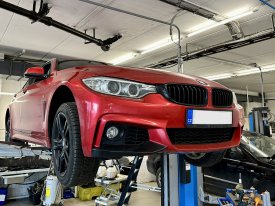 BMW F36, 3.0, 190kw, 2014, ZF8HP - výměna oleje v automatické převodovce, Xdrive, diferenciálech
