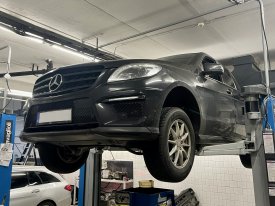 Mercedes Benz 3.0, 190kw, 2013, 722.9 - výměna oleje v automatické převodovce, rozvodovce, p/z difer